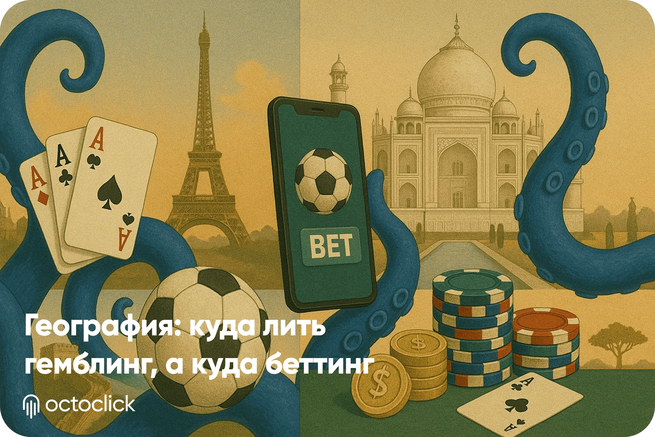 География вертикалей: беттинг и гемблинг в разных странах